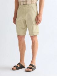 MESKIE SZORTY WRANGLER PK CARGO SHORT ELMWOOD 112378912. Szorty Wrangler, bez wzorów, z materiału. Za 149.99 zł.