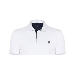 Koszulka polo w kolorze białym. Koszulki polo marki Felix Hardy. W wyprzedaży za 99.95 zł.