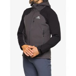 Kurtka softshell męska Mountain Equipment Frontier Hooded Jacket. Szare kurtki softshell MOUNTAIN EQUIPMENT, m, bez wzorów, z softshellu, bez kaptura. Za 623.99 zł.
