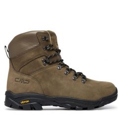 Trekkingi CMP. Brązowe buty trekkingowe CMP, bez wzorów, bez zapięcia. Za 899.99 zł.