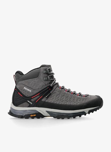 Buty turystyczne męskie Meindl Top Trail Mid GTX. Szare buty turystyczne MEINDL, bez wzorów, z gore-texu, bez zapięcia, trekkingowe, gore-tex. Za 929.49 zł.