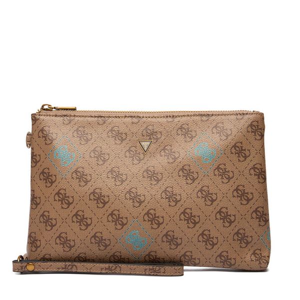 Saszetka Guess. Brązowe saszetki i nerki Guess, z aplikacjami. Za 159.99 zł.