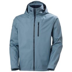 Kurtka wodoodporna z kapturem Helly Hansen Crew 2.0. Niebieskie kurtki Helly Hansen, na lato, s, bez wzorów, z dzianiny, z kapturem. Za 732.00 zł.