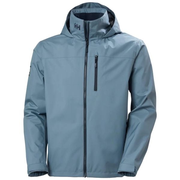 Kurtka wodoodporna z kapturem Helly Hansen Crew 2.0. Niebieskie kurtki Helly Hansen, na lato, s, bez wzorów, z dzianiny, z kapturem. Za 732.00 zł.