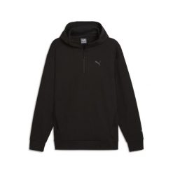 Bluza męska z kapturem i zamkiem 1/2 RAD/CAL PUMA Black. Czarne bluzy Puma, m, bez wzorów, z kapturem. Za 182.99 zł.