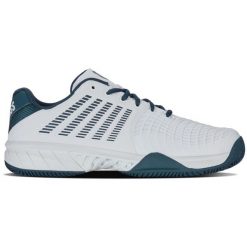 Buty do tenisa męskie K-Swiss Express Light 3. Białe buty sportowe casual K-SWISS, bez wzorów, z materiału, bez zapięcia. Za 496.00 zł.