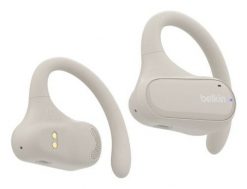 BELKIN SŁUCHAWKI BT Z OTWARTYM UCHEM CLEARFIT, KREMOWE. Białe słuchawki bezprzewodowe Belkin. Za 201.99 zł.