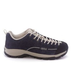 Unisexowe buty trekkingowe i turystyczne ZORGE Izas. Niebieskie buty turystyczne Izas, bez wzorów, bez zapięcia, trekkingowe. Za 269.52 zł.