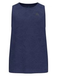 Odlo Top "Zeroweight Engineered Chill" w kolorze granatowym do biegania rozmiar: S. Niebieskie t-shirty sportowe ODLO, bez wzorów, bez ramiączek, do biegania. Za 173.99 zł.