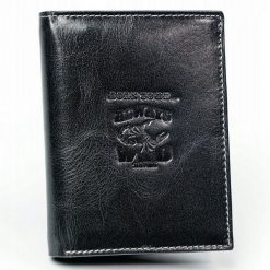 Portfel skórzany Always Wild N4-BC czarny. Czarne portfele Always Wild, bez wzorów, ze skóry. Za 69.99 zł.