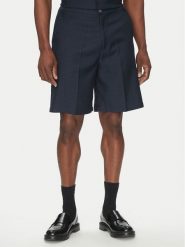 Richmond X Szorty materiałowe UMP25060BE Granatowy Regular Fit. Niebieskie szorty RICHMOND X, m, bez wzorów, z bawełny. Za 419.99 zł.