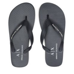 Japonki Armani Exchange. Niebieskie japonki Armani Exchange, bez wzorów. Za 169.99 zł.