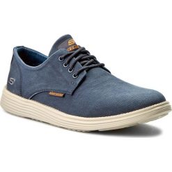 Półbuty SKECHERS - Borges 64629/NVY Navy. Eleganckie półbuty marki Skechers. W wyprzedaży za 239.00 zł.