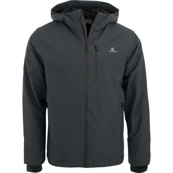 Kurtka męska Athl.dpt Sarone Szara 2xl. Szare kurtki ZSPORT, na zimę, m, bez wzorów, z kapturem. Za 402.99 zł.