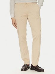 Marciano Guess Spodnie materiałowe 5GHB26 2322Z Beżowy Regular Fit. Brązowe spodnie materiałowe Marciano Guess, m, z aplikacjami, z bawełny. Za 429.99 zł.