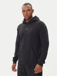 Adidas Bluza techniczna Designed for Training IY1119 Czarny Regular Fit. Czarne bluzy bez kaptura Adidas, m, bez wzorów, z syntetyku, bez kaptura. Za 299.99 zł.