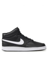 Nike Sneakersy Court Vision Mid Nn DN3577 001 Czarny. Czarne buty sportowe casual Nike, bez wzorów, ze skóry, bez zapięcia. Za 349.99 zł.
