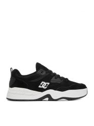 DC Shoes Sneakersy DC01675061 Czarny. Czarne buty sportowe casual DC Shoes, bez wzorów, ze skóry, bez zapięcia. Za 429.99 zł.