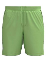 Under Armour Szorty sportowe "Launch 7" w kolorze zielonym rozmiar: L. Zielone krótkie spodenki sportowe Under Armour, l, bez wzorów, z materiału. Za 102.95 zł.