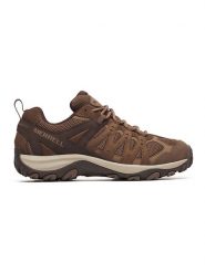 Merrell Skórzane buty turystyczne "Accentor 3" w kolorze brązowym rozmiar: 42. Brązowe buty trekkingowe Merrell, bez wzorów, ze skóry, bez zapięcia, outdoorowe. Za 260.96 zł.