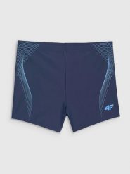 4F Kąpielówki w kolorze granatowym rozmiar: M. Niebieskie odzież kąpielowa 4F, m, bez wzorów, z materiału. Za 61.46 zł.