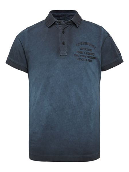 PME Legend Koszulka polo w kolorze granatowym rozmiar: S. Niebieskie koszulki polo PME Legend, s, bez wzorów, z bawełny, bez kołnierzyka, bez ramiączek. Za 146.97 zł.