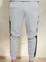 Spodnie jogger Active - szary. Szare joggery i bojówki Sinsay, l, bez wzorów. Za 49.99 zł.