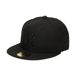 Czapka z daszkiem New Era 59FIFTY MLB NY New York Yankees Fullcap - 10000103. Czarne czapki z daszkiem New Era, bez wzorów. Za 193.20 zł.