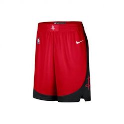 Spodnie koszykarskie męskie Nike Nba Houston Rockets. Szorty Nike, m, bez wzorów, z materiału, sportowe. Za 382.00 zł.