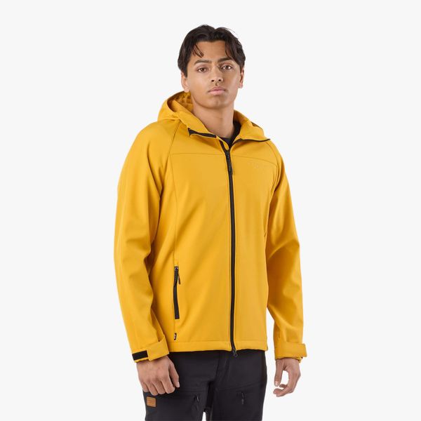 Kurtka Softshell Hiking męska Swedemount Tromsö Softshell Jacket oddychająca. Żółte kurtki SWEDEMOUNT, m, bez wzorów, z softshellu, bez kaptura. Za 249.99 zł.