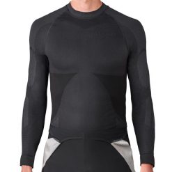 Koszulka Termoaktywna do turystyki i na rower LUXA Silver Plus Zimowa. Czarne bielizna termoaktywna LUXA, na zimę, m, bez wzorów, bez ramiączek, rowerowe. Za 259.00 zł.