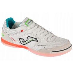 Męskie Halowe Buty Piłkarskie Top Flex. Białe buty turystyczne Joma, bez wzorów, z gumy, bez zapięcia, do piłki nożnej. Za 386.99 zł.