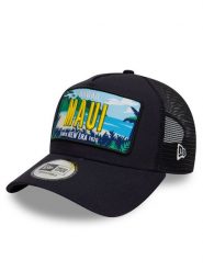 New Era Czapka z daszkiem Licence Plate 60595311 Granatowy. Niebieskie czapki z daszkiem New Era, bez wzorów, z bawełny. Za 119.99 zł.