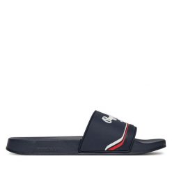 Klapki Pepe Jeans. Niebieskie klapki Pepe Jeans, z jeansu. Za 199.99 zł.