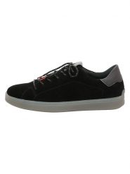 Think! Skórzane sneakersy w kolorze czarnym rozmiar: 46,5. Czarne buty sportowe casual Think!, bez wzorów, bez zapięcia. Za 244.95 zł.