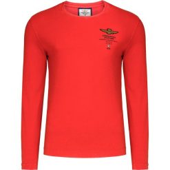 T-shirt AERONAUTICA MILITARE Pomarańczowy. Bluzki z długim rękawem marki Aeronautica Militare. Za 300.00 zł.