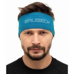Opaska termoaktywna unisex Brubeck 3D PRO. Czarne bielizna termoaktywna Brubeck, bez wzorów, z elastanu, bez ramiączek, do biegania. Za 44.99 zł.