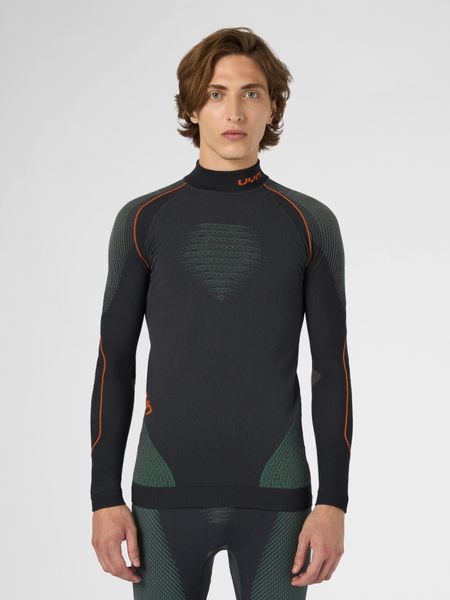Evolutyon Turtleneck Thermal Jersey. Czarne bielizna termoaktywna UYN, m, bez wzorów, z jersey, bez ramiączek, narciarskie. Za 356.05 zł.