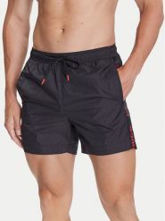HUGO Szorty kąpielowe Fab 50500973 Czarny Regular Fit. Czarne kąpielówki Hugo, m, bez wzorów, z syntetyku. Za 259.99 zł.
