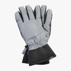 Rękawiczki Outdoor Unisex Izolujący. Szare rękawiczki SWEDEMOUNT, bez wzorów, z materiału. Za 99.99 zł.