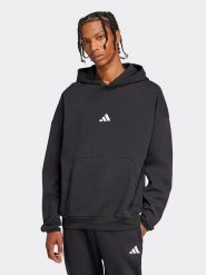 Adidas Bluza w kolorze czarnym rozmiar: M. Czarne bluzy z kapturem Adidas, m, bez wzorów, z kapturem. Za 182.72 zł.