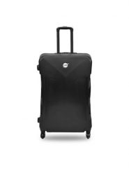 Semi Line Walizka średnia T5798-2 Czarny. Czarne walizki Semi-line, bez wzorów, z tworzywa sztucznego, średnie. Za 169.99 zł.