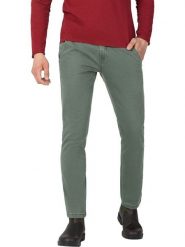 Timezone Spodnie chino "Janno" w kolorze zielonym rozmiar: W31/L32. Zielone eleganckie spodnie Timezone, l. Za 142.45 zł.