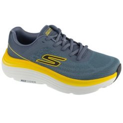 Buty do biegania męskie, Max Cushioning Endeavor - Ardena. Niebieskie buty do biegania Skechers, bez wzorów, z syntetyku, bez zapięcia, do biegania. Za 379.99 zł.