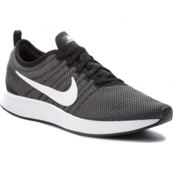 Buty NIKE - Dualtone Racer 918227 002 Black/White/Dark Grey. Czarne buty sportowe casual marki Nike, z materiału. W wyprzedaży za 279.00 zł.