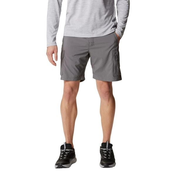Spodenki sportowe męskie Columbia Silver Ridge Utility Cargo Shorts. Szare krótkie spodenki sportowe Columbia, m, bez wzorów, z poliesteru. Za 255.30 zł.