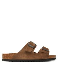 Birkenstock Klapki Arizona Sfb 1030863 Brązowy. Brązowe klapki Birkenstock, ze skóry. Za 469.99 zł.