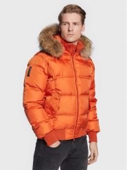 Bomboogie Kurtka puchowa JM 603P T NIW Pomarańczowy Regular Fit. Brązowe kurtki Bomboogie, m, bez wzorów, z puchu, bez kaptura. Za 1,348.99 zł.