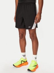 Reebok Szorty sportowe Błażej RK25879CCM Czarny Regular Fit. Czarne krótkie spodenki sportowe Reebok, l, bez wzorów. Za 109.99 zł.