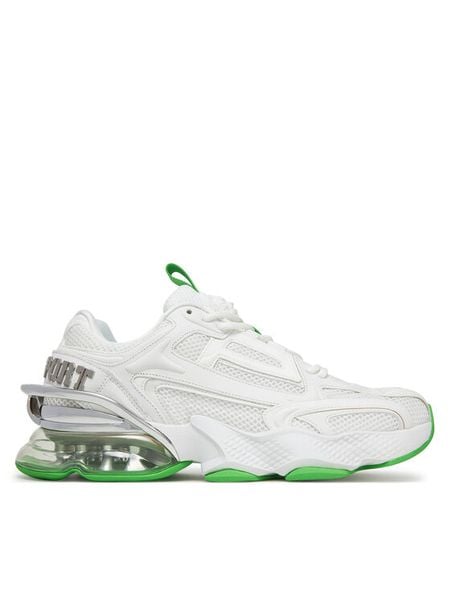 Plein Sport Sneakersy Thunderbeast // GEN.X.05 SAES USC0750 STE003N Biały. Białe buty sportowe casual Plein Sport, bez wzorów, z materiału, bez zapięcia. Za 554.00 zł.